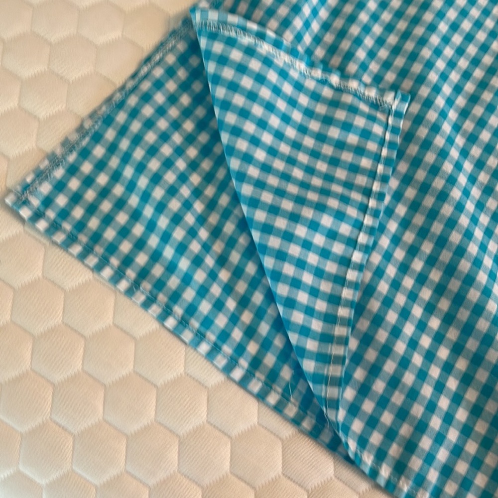Gemilli aqua checked button down - Picture 7 of 9